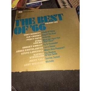 The Best Of 66 Volume - 2 LP Columbia Records AB 1 Mono Vinyl Streisand Bennett